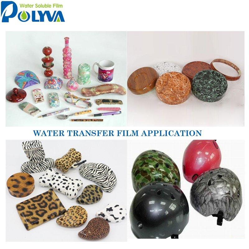 Película PVA soluble en agua de impresión de impresión de transferencia de agua