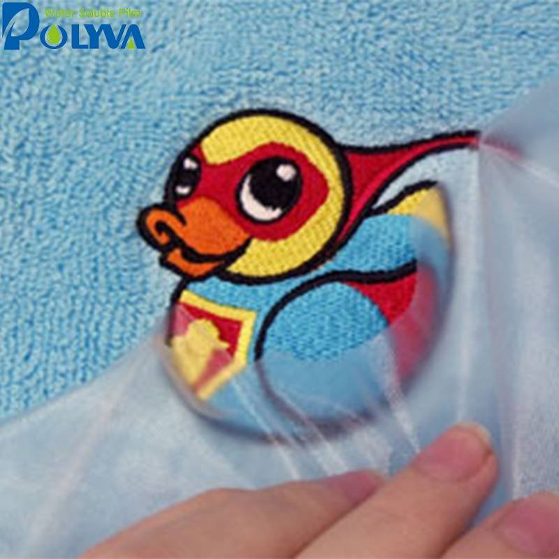 POLYVA cold water soluble PVA film for Computer Embroidery Other PVA Film applications image18