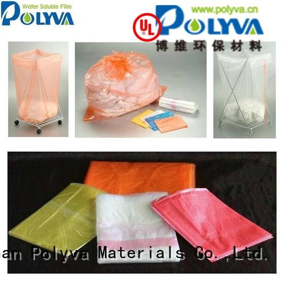 cold embroidery toilet transfer POLYVA Brand pva bags supplier