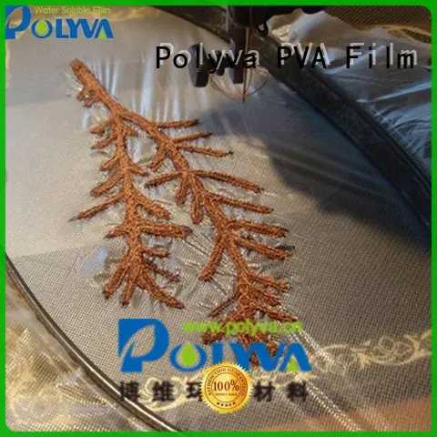 POLYVA pvoh film series for computer embroidery
