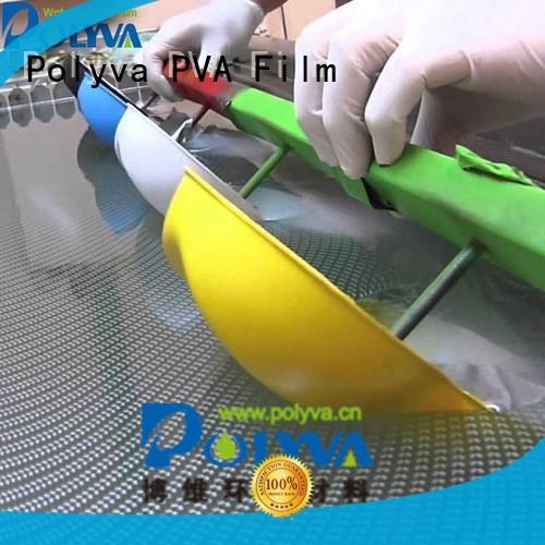 practical water soluble plastic film wholesale for toilet bowl cleaner POLYVA