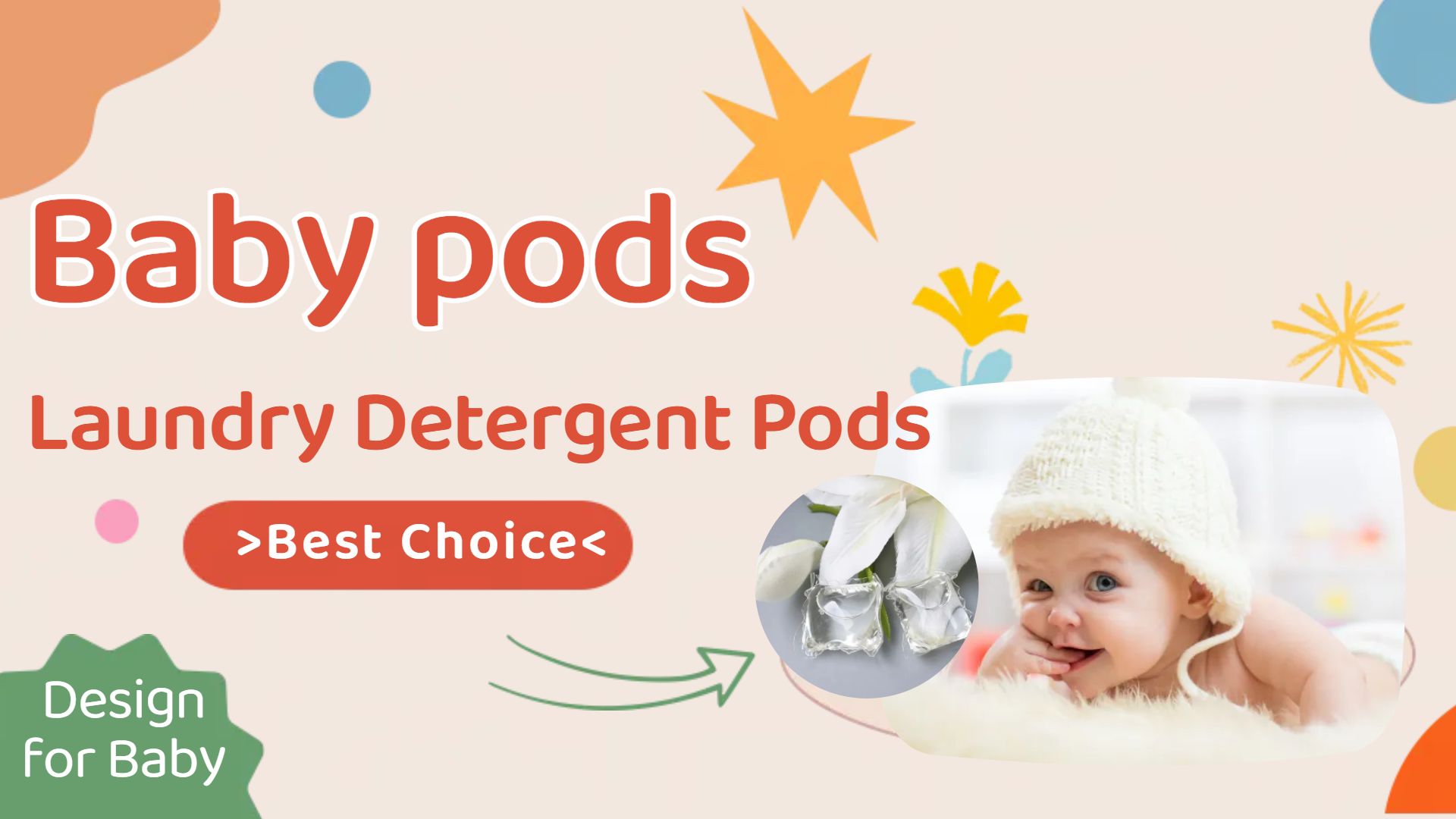 Baby Laundry Detergent Pods Best Choice For Your Baby