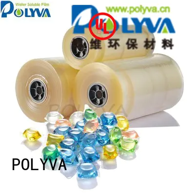 Hot laundry water soluble film suppliers film POLYVA Brand