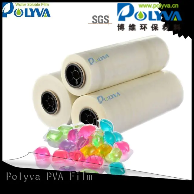 POLYVA Brand pods liquidpowder cold water soluble film suppliers laundry