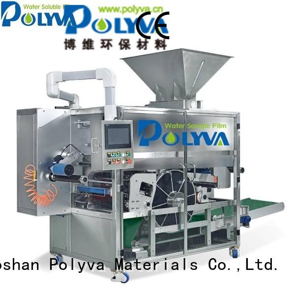 packaging Custom machine pda water soluble film packaging POLYVA nzc
