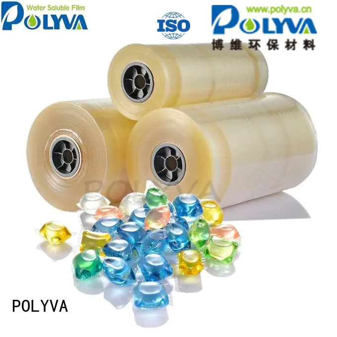 water soluble film suppliers oem soluble POLYVA Brand water soluble film