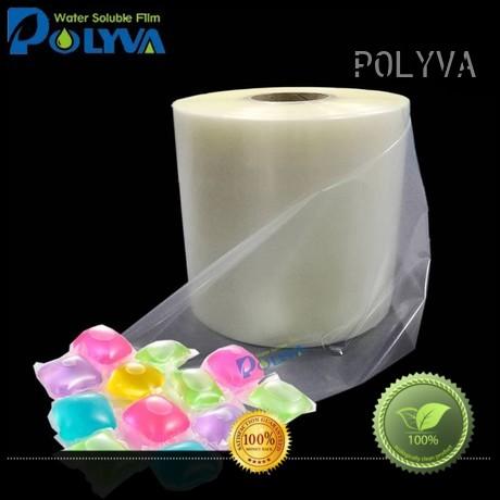 POLYVA soft water soluble bags factory direct supply for makeup