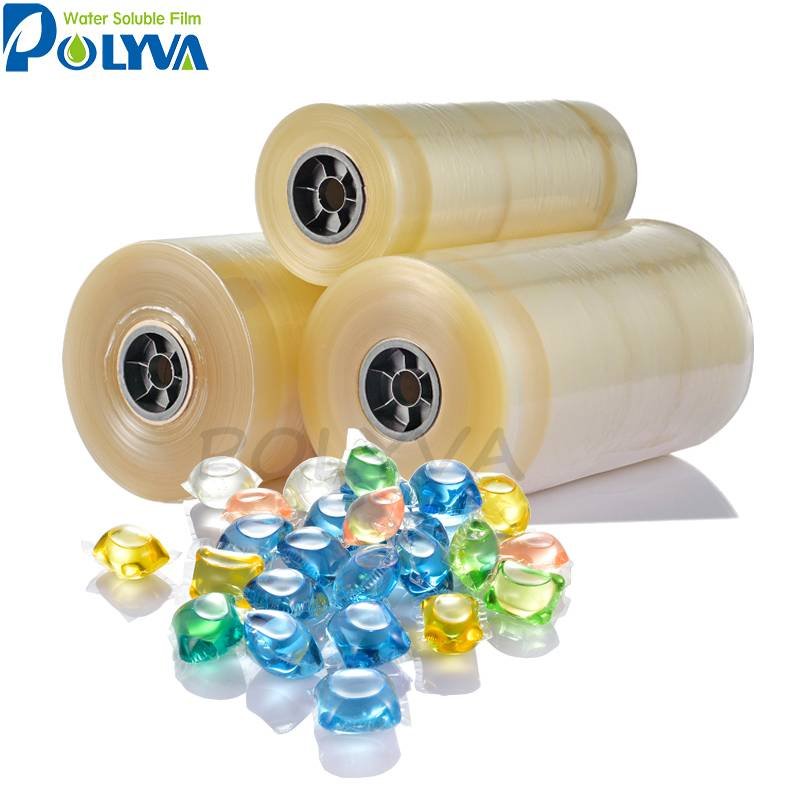 POLYVA Laundry detergent pods water soluble pva film Cosmetic PVA Water Soluble Film image10