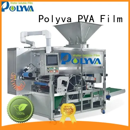 high capacity water soluble packaging factory price for powder pods POLYVA