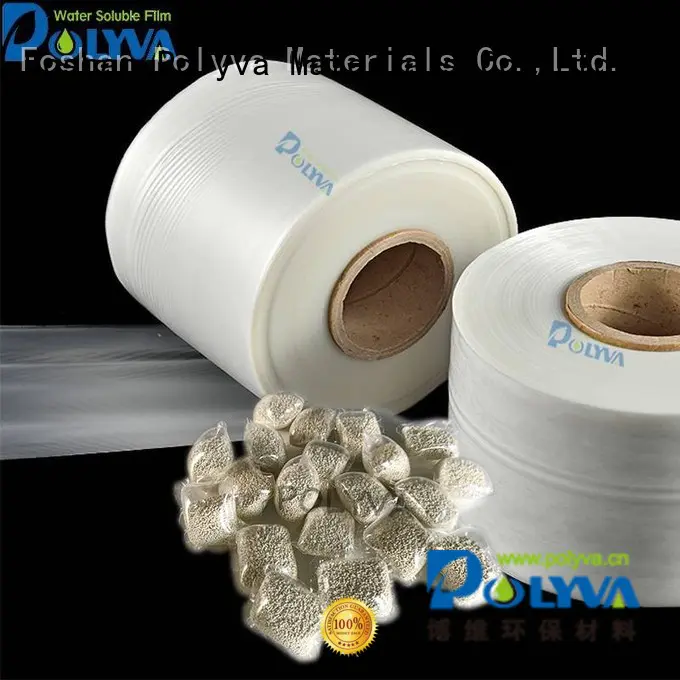 water soluble bags for ashes pva dissolvable plastic POLYVA Brand