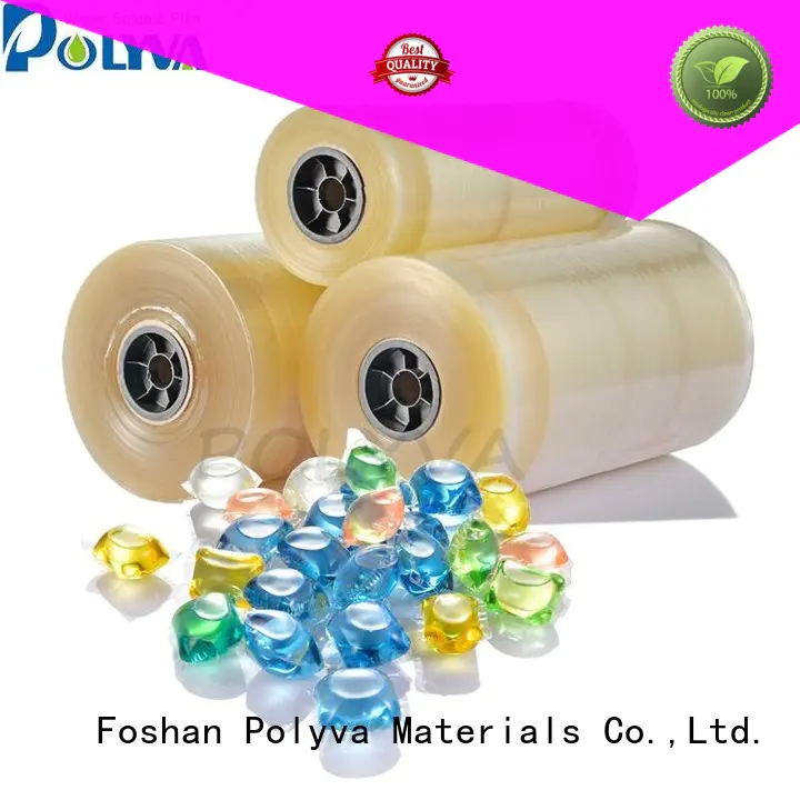 POLYVA stretch dissolvable plastic bags factory direct supply