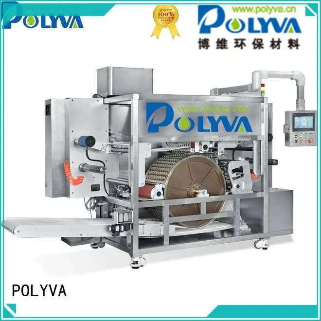 POLYVA automatic water soluble packaging factory for liquid pods