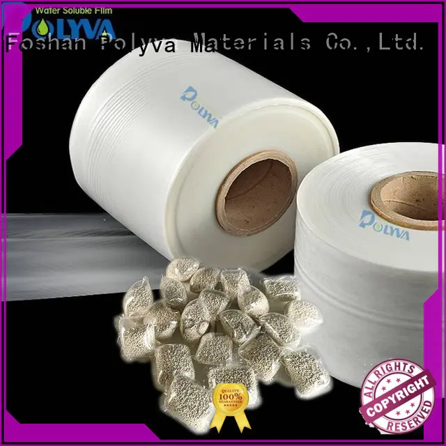 POLYVA dissolvable plastic factory for solid chemicals