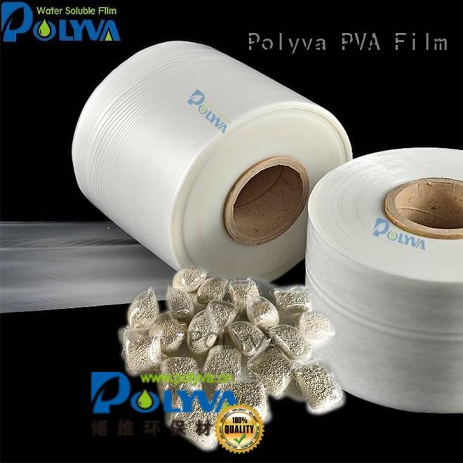 water alcohol soluble dissolvable plastic bag POLYVA Brand