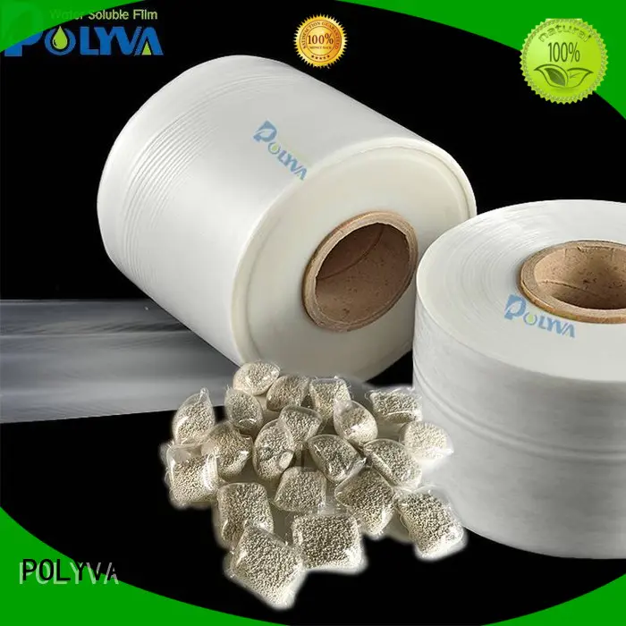 POLYVA water soluble plastic bags factory for solid chemicals