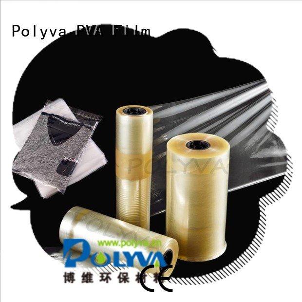 water soluble film manufacturers laundry transfer OEM pva bags POLYVA