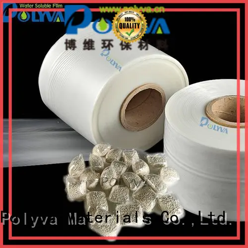 POLYVA individually packaged pva water soluble film factory for solid chemicals