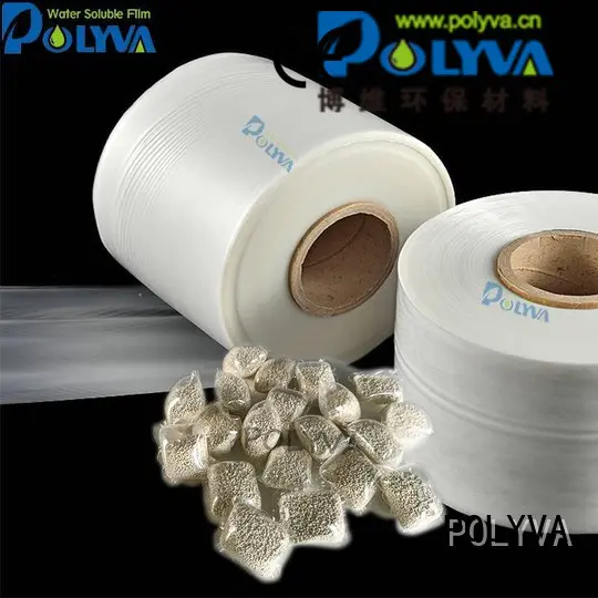 water dissolvable plastic bag POLYVA company