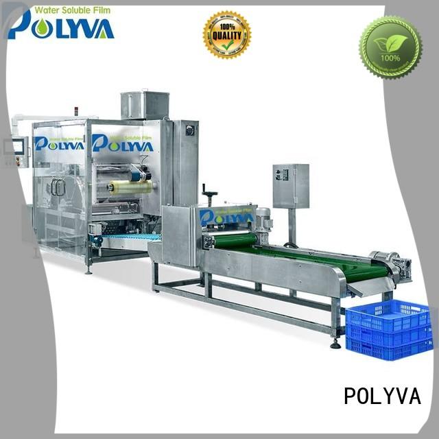 POLYVA rotary drum-type water soluble film packaging factory price for oil chemicals agent
