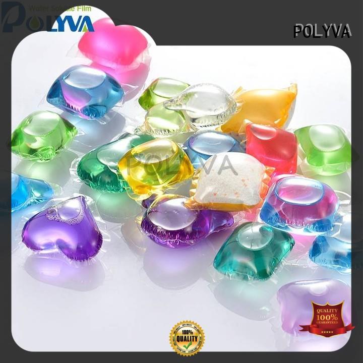 laundry detergent water soluble bags series
