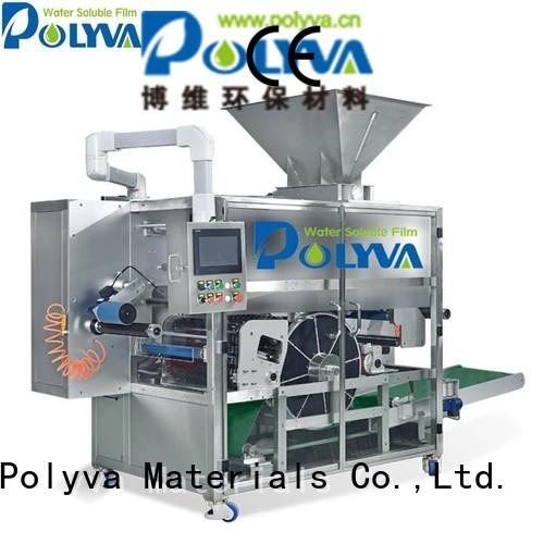 pda pods laundry water soluble film packaging liquid POLYVA Brand