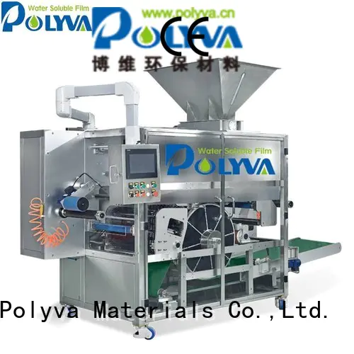 pda pods laundry water soluble film packaging liquid POLYVA Brand