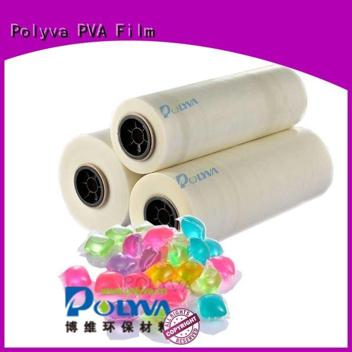water soluble film suppliers laundry water soluble film pods POLYVA