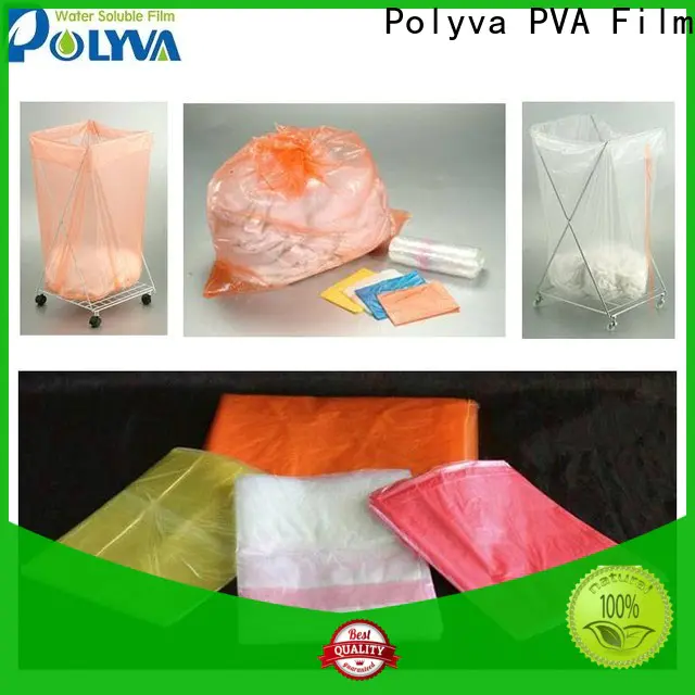 POLYVA new plastic bags that dissolve in water factory direct supply for garment