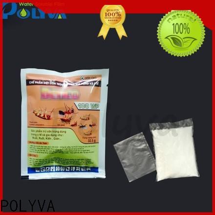 POLYVA eco-friendly dissolvable plastic series for agrochemicals powder