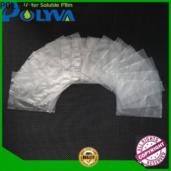 POLYVA eco-friendly water soluble laundry bags manufacturer for solid chemicals