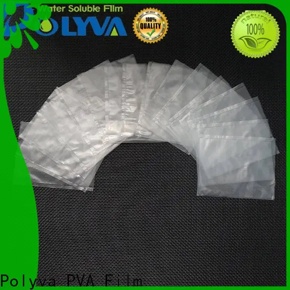 POLYVA popular water soluble laundry bags manufacturer for granules