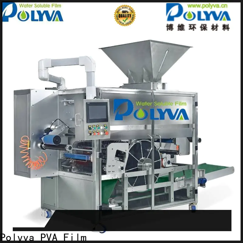 POLYVA hot selling water soluble film packaging supplier for liquid pods