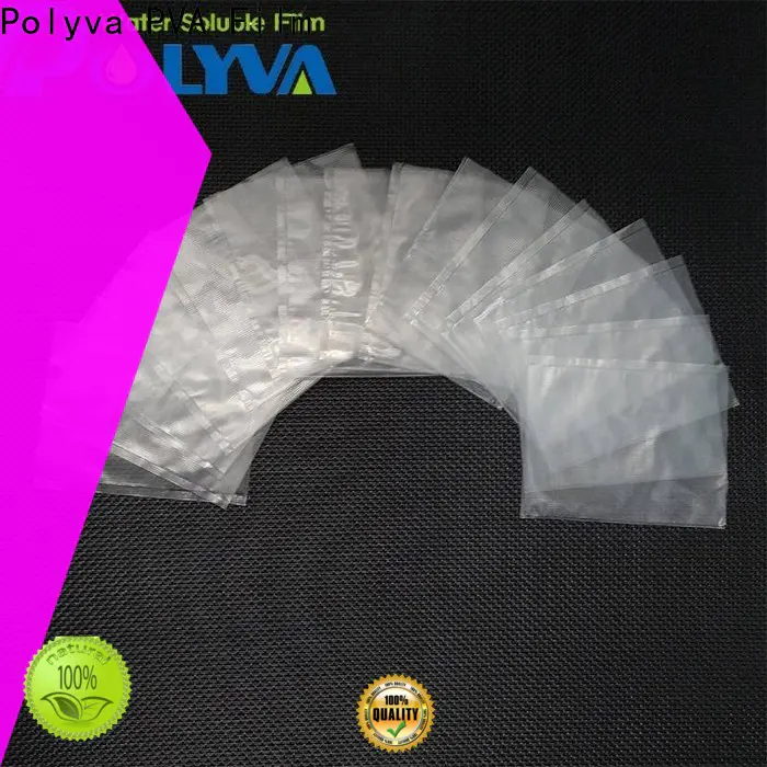 POLYVA high quality water soluble laundry bags factory price for granules