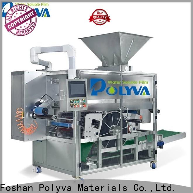 POLYVA reliable water soluble packaging manufacturer for liquid pods