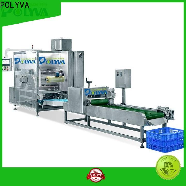 POLYVA popular water soluble packaging manufacturer for liquid pods
