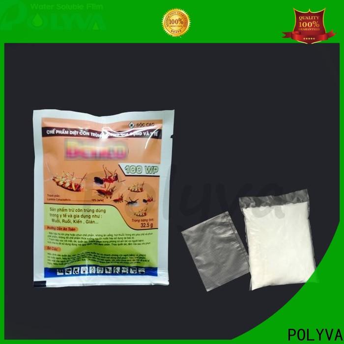 POLYVA water soluble plastic bags manufacturer for solid chemicals