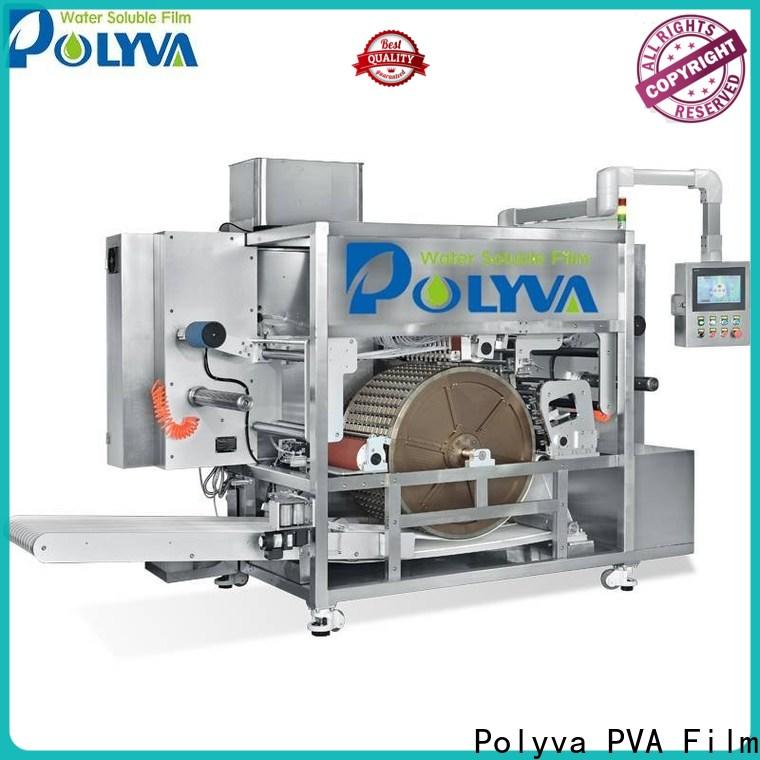 POLYVA popular water soluble film packaging design for powder pods