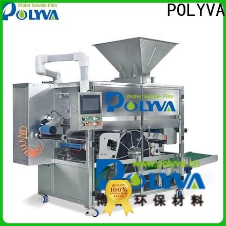 POLYVA top quality water soluble film packaging factory for liquid pods