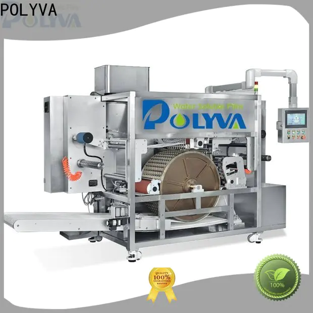 POLYVA water soluble film packaging design for liquid pods