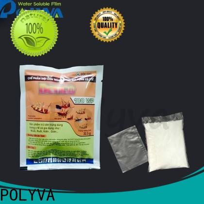 POLYVA high quality dissolvable bags factory for agrochemicals powder