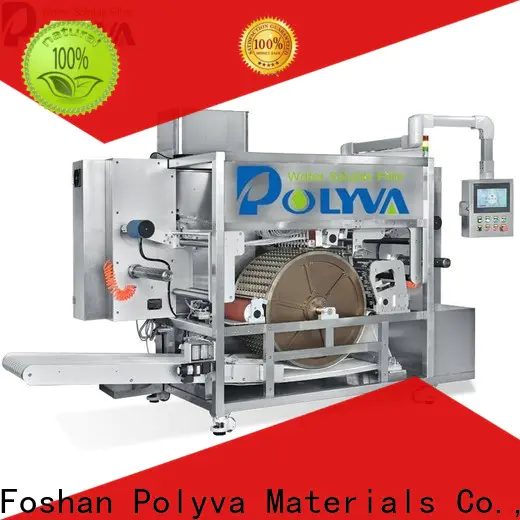 POLYVA water soluble packaging personalized for powder pods