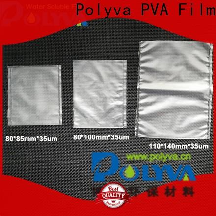 POLYVA advanced water soluble plastic bags with good price for granules