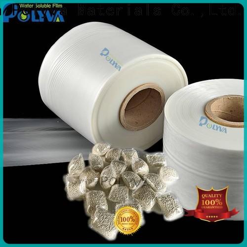 POLYVA eco-friendly water soluble plastic bags factory for agrochemicals powder
