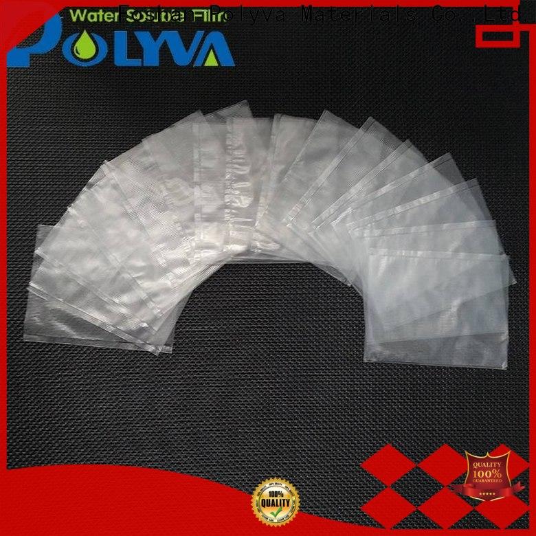 POLYVA eco-friendly dissolvable bags with good price for solid chemicals