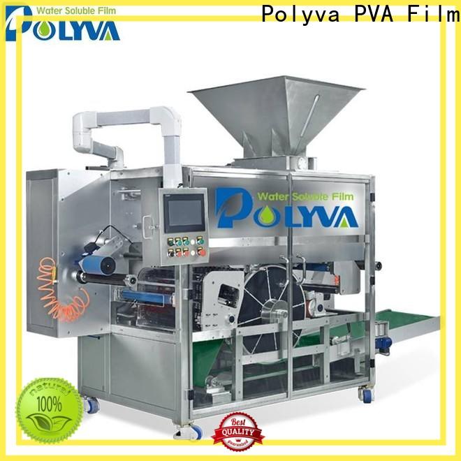 POLYVA popular water soluble film packaging personalized for powder pods