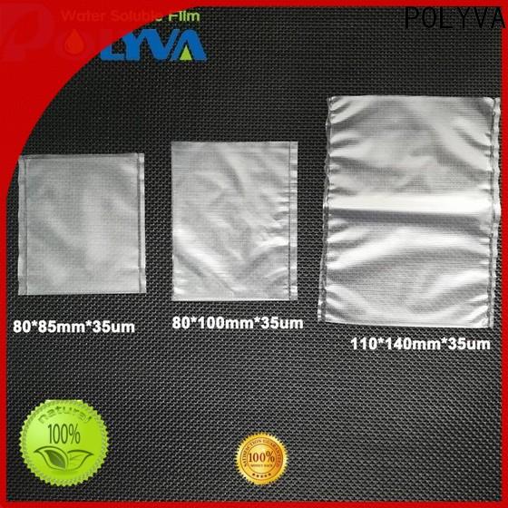 popular water soluble plastic bags factory for granules