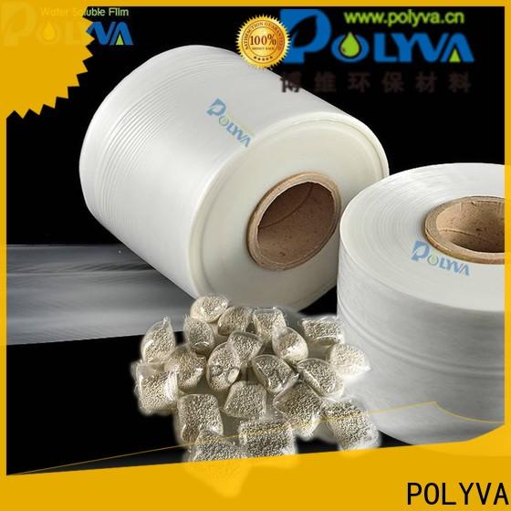 POLYVA eco-friendly dissolvable bags factory price for granules