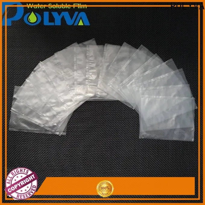 POLYVA water soluble plastic bags with good price for solid chemicals