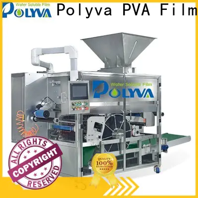POLYVA reliable water soluble packaging supplier for oil chemicals agent