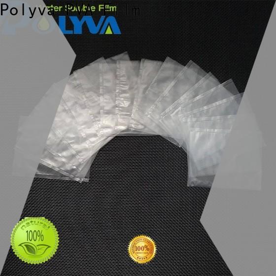 POLYVA popular water soluble plastic bags factory for solid chemicals